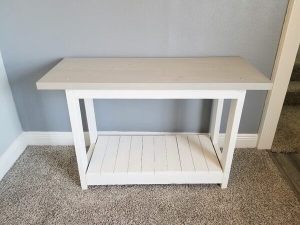 Minimalist Side or Entry way Table or TV Stand - Image 5