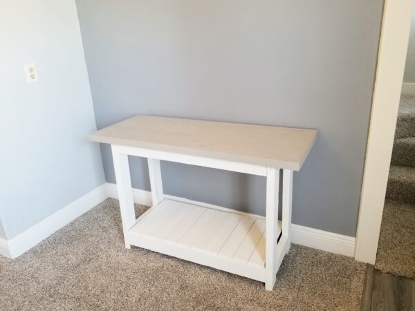 Minimalist Side or Entry way Table or TV Stand - Image 4