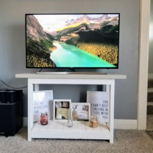 Minimalist Side or Entry way Table or TV Stand
