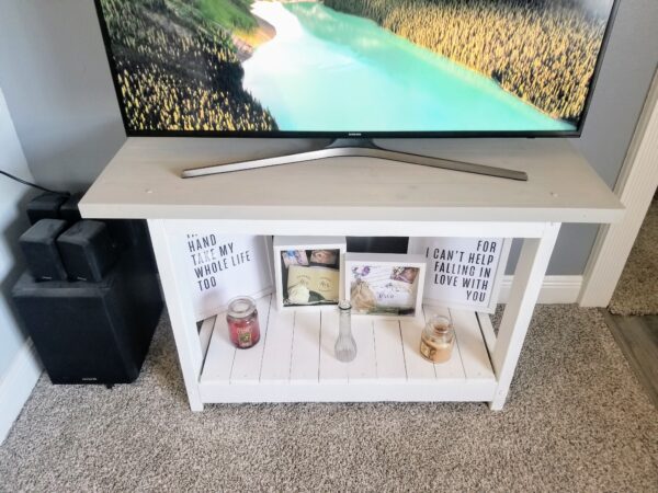 Minimalist Side or Entry way Table or TV Stand - Image 3