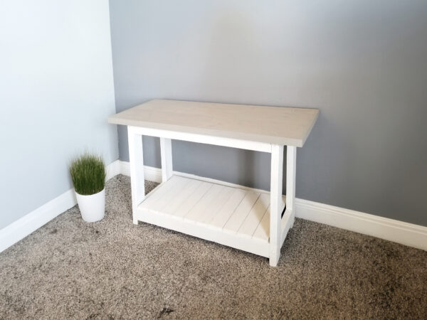 Minimalist Side or Entry way Table or TV Stand - Image 2